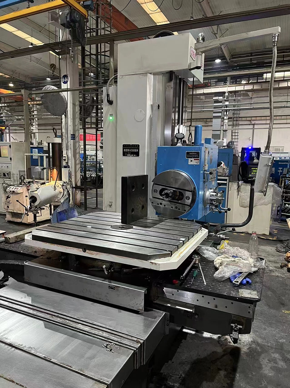 TX6111D DRO Горизонтально-расточно-фрезерный станок с измерением решеток, надежной точностью позиционирования, управлением ПЛК