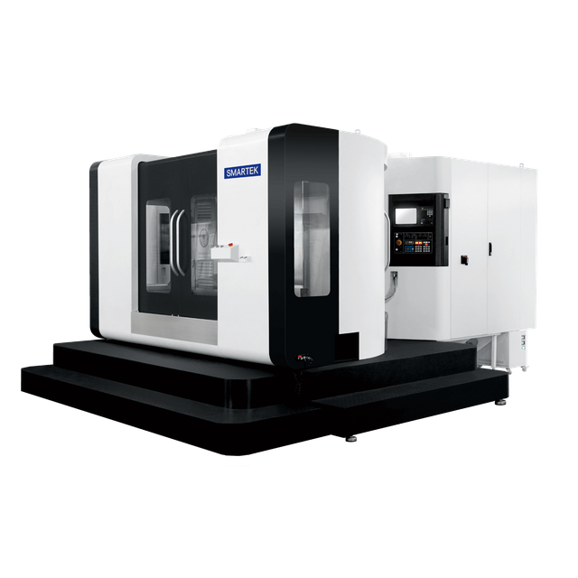 Высокая точность высокой жесткости с ЧПУ горизонтальная обработка фрезерования