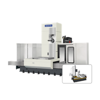 Высокоскоростная инновация 5 оси обработка CNC Горизонтальная скучная механическая обработка фрезерования